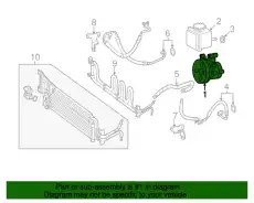 Насос гидроусилителя руля MB 006 466 45 01 80
