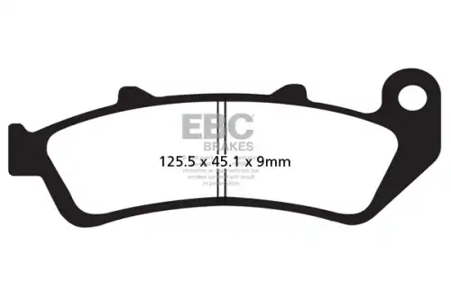 Тормозные колодки дисковые EBC FA189HH