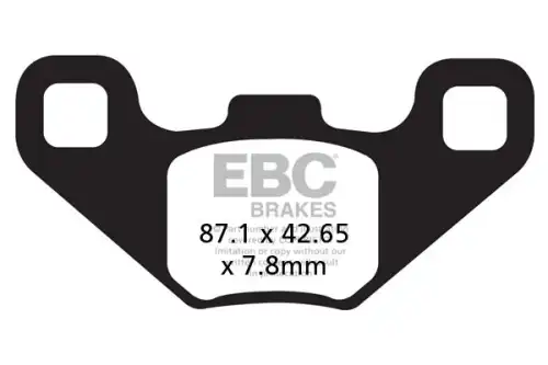 Тормозные колодки дисковые EBC FA490R