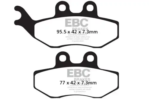 Тормозные колодки дисковые EBC SFA194HH