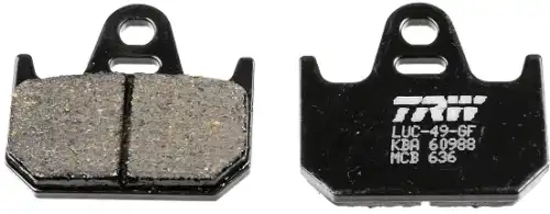КОЛОДКИ ТОРМОЗНЫЕ ДИСКОВЫЕ MCB636 TRW