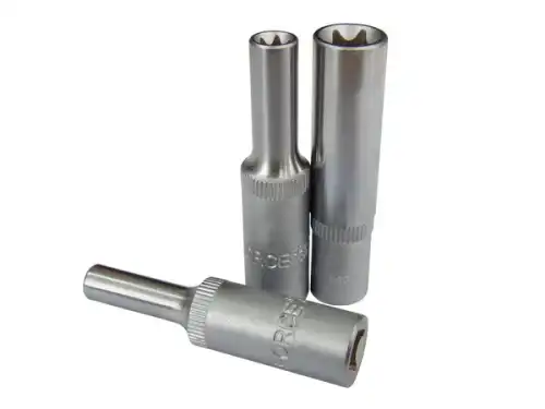 головка! Е-профиль глубокая 1/4'', E10\ RF-5265010 ROCK FORCE