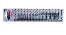 набор головок! E-профиль 14пр.1/4'' 3/8'' 1/2''\ RF-4158 ROCK FORCE