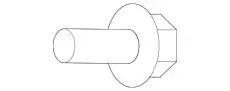 Болт C2C28405 JAGUAR