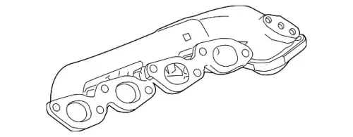 Коллектор выпускной JAGUAR AJ88538