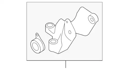  L2303908YC КРОНШТЕЙН ОПОРЫ ДВИГАТЕЛЯ ЛЕВАЯ MAZDA