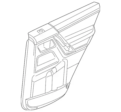 ПАНЕЛЬ ОТДЕЛКИ ДВЕРИ LR007901 LAND ROVER