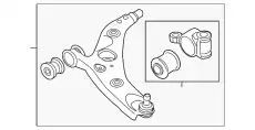 Рычаг подвески MAZDA KA0G34300F