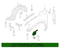  КРОНШТЕЙН ПЛАСТИКОВЫЙ KD5356342A MAZDA