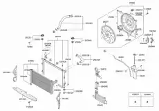 держатели радиатора / bracket assy-radia 253333N000 MOBIS