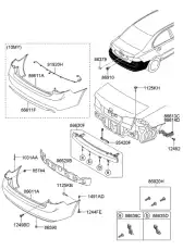 866362G500 BRKT-RR BEAM LWR MTG MOBIS