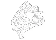брызговик передний правый/k panel assy-f 64502C5000 MOBIS