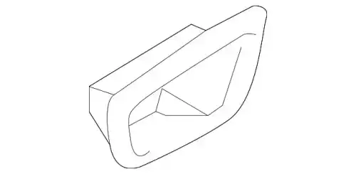 облиц. внутр. ручки лев. перед. дв./hous 826111F011WK MOBIS