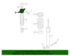  55330C5050 INSULATOR, SHOCK ABSORBER MOBIS