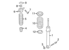 55330C5050 INSULATOR, SHOCK ABSORBER MOBIS