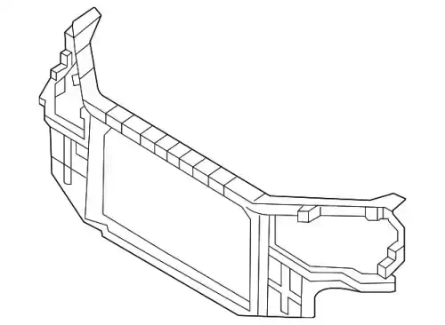 k carrier assy-front end module 641012T202 MOBIS