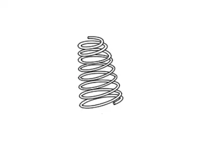 пружина подвески 553302F140DS MOBIS