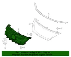 Решетка радиатора TOYOTA / LEXUS 5311253902