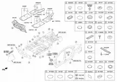  84220C2000 GASKET, PLASTIC MOBIS
