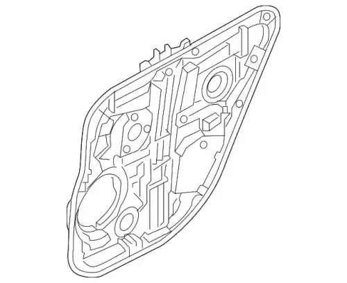 Внутренняя панель двери 834713T010 HYUNDAI