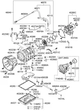 Пробка масляного картера 452864C100 HYUNDAI