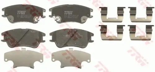 Тормозные колодки дисковые задняя ось TRW GDB3377