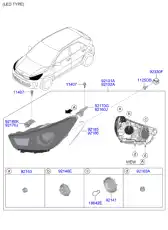 921402W500 HYUNDAI/KIA КОЛПАЧОК ФАРЫ