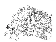 Коробка передач в сборе KIA 4300023041