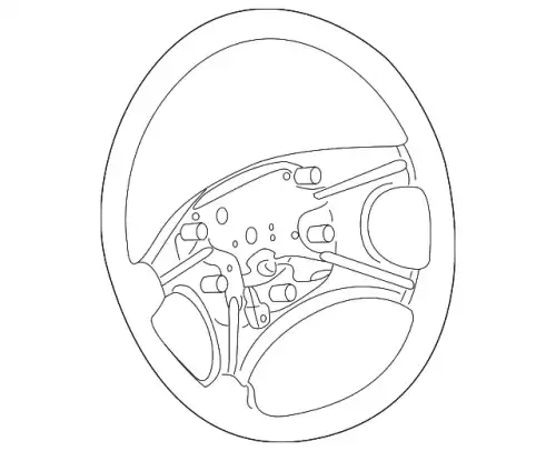 Рулевое колесо KIA 0K53N32980GD