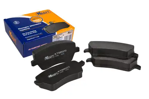 Тормозные колодки дисковые KRAFT KT091370