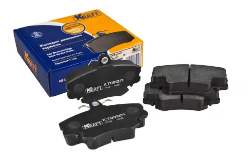 Тормозные колодки дисковые KRAFT KT091371