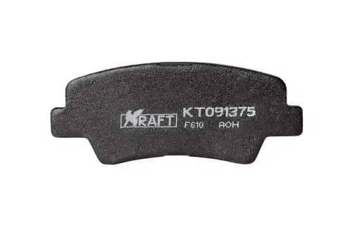 Тормозные колодки дисковые KRAFT KT091375