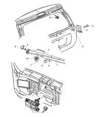 Щетка стеклоочистителя 05139835AC MOPAR