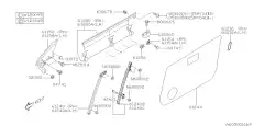 91033AC000 ПИСТОН ПЛАСТИКОВЫЙ SUBARU