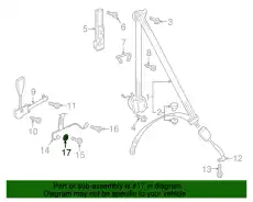 Крепежный элемент N 0116552 VAG