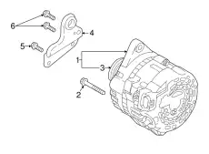 Генератор HYUNDAI / KIA 3730003AA0