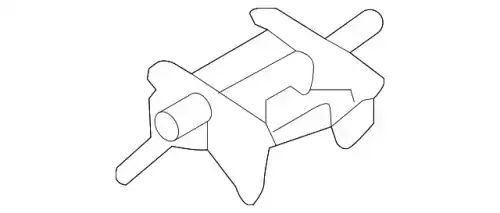 ФИКСАТОР МОЛДИНГА КРЫШИ 87216D3000 MOBIS