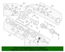 CIRCLIP N91170501 PORSCHE
