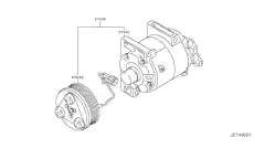 КОМПРЕССОР КОНДИЦИОНЕРА 926001LA0A NISSAN