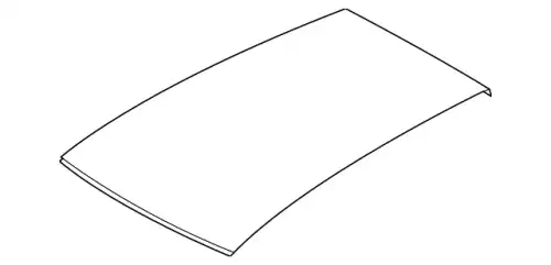 Крыша 7P6817111D VAG