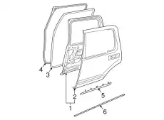Ручка двери FORD 8L2Z-78253A45-A