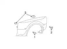 F81Z15A436AA стопор FORD