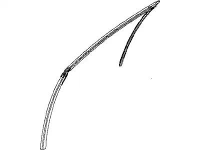 Уплотнитель стекла 803301MA0B INFINITI