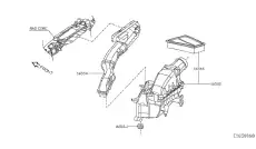 Фильтр воздушный NISSAN 165465DD0A