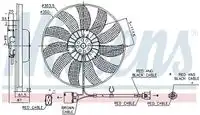 вентилятор VW 85763 NISSENS