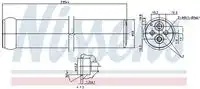 Осушитель кондиционера NISSENS 95587
