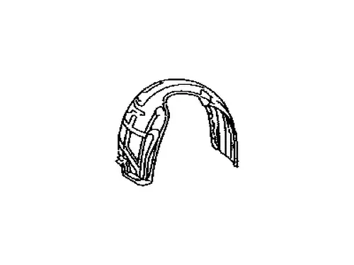 Подкрылок DAIHATSU 53875-33111