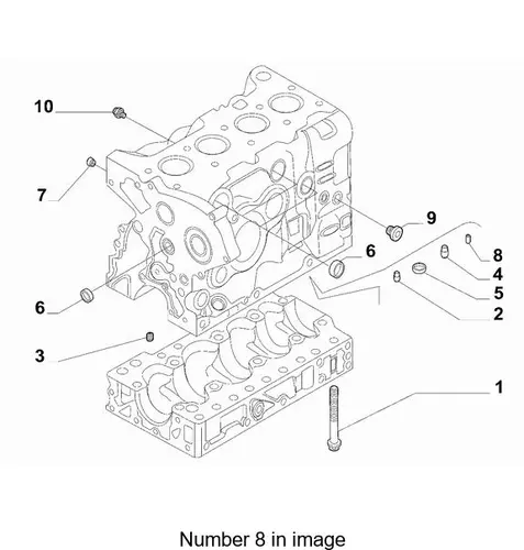 99445814 Штифт FIAT