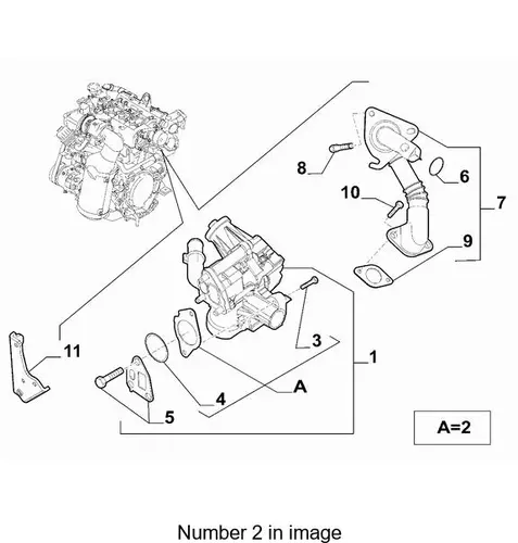 КОМПЛ ПРОКЛАДОК 71777692 FIAT