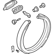 Тормозные колодки барабанные GM 89027098